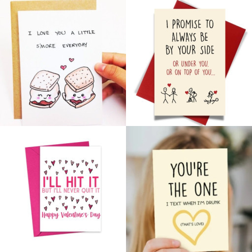 HICH:Which of these is the funniest card quotes?
Advance happy valentines to all