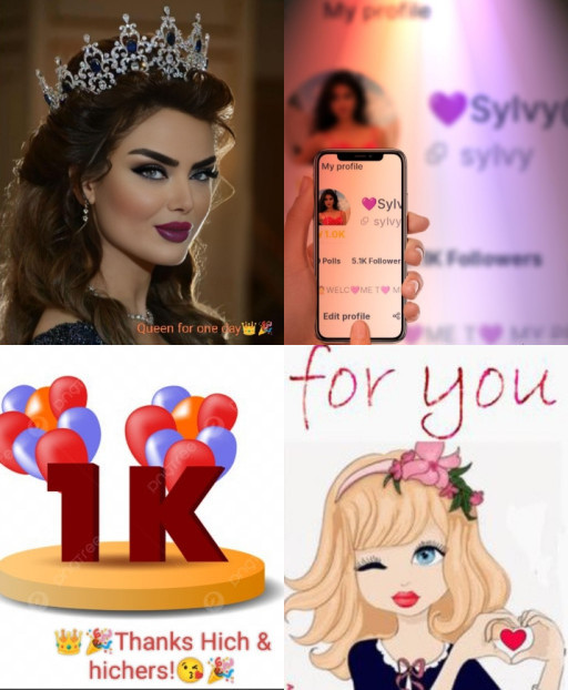 HICH:👑I 'm delighted to celebrate this moment of victory with u!🥂
1k ...  I did it!🥂Cheers to all🥂
Without u couldn't do it!🙏
#Hich#Prestige#