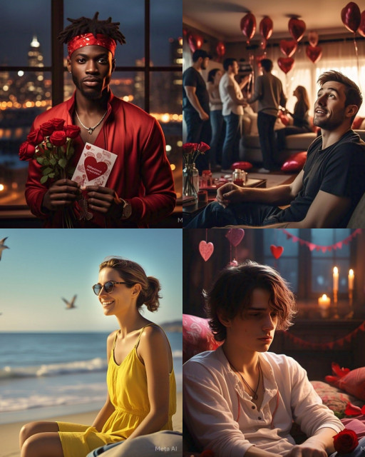 HICH:For singles on Valentine’s Day, does seeing couples together make you feel... #HappyVal #singles