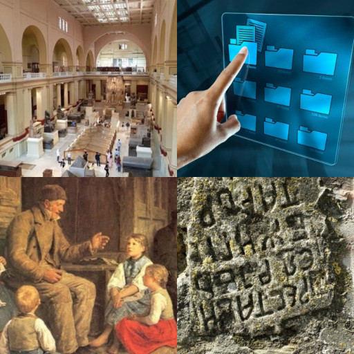 HICH:What is the most effective way to preserve historical records for future generations?