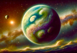 HICH:How would the discovery of an exoplanet with an atmosphere rich in unknown gases alter our understanding of planetary formation?