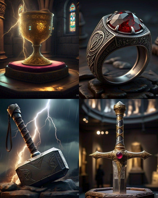 HICH:A mysterious force grants you ownership of one legendary artifact from history and myth. Which one do you take, knowing its power—and its price?