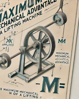 HICH:The maximum mechanical advantage of a lifting machine is.