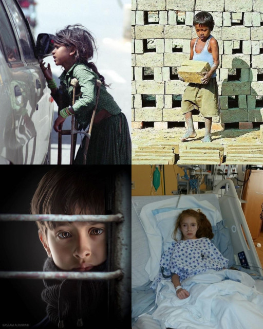 HICH:Fate offers you the power to rewrite a child's destiny.  Which of these children will you save?