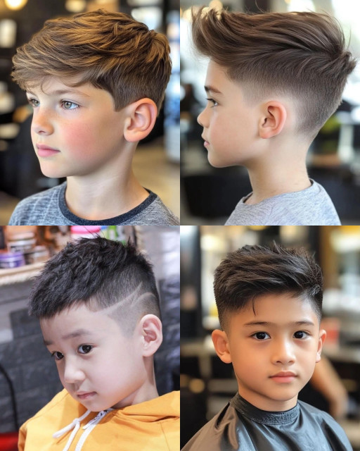 HICH:🔱 Kids hair cutting !! Which hair cutting do you like more ?