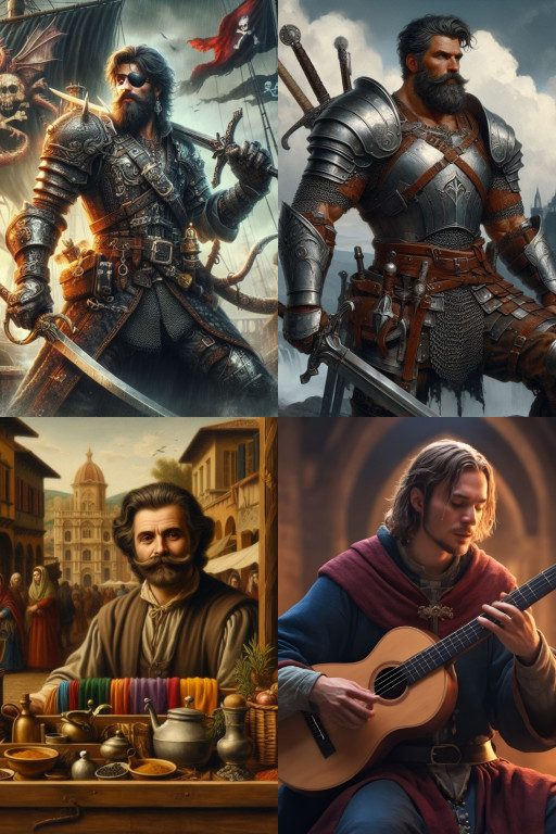 HICH:Imagine you live in the middle ages and you want to travel through kingdoms. You don't say long anywhere. What will you become to achieve this? 🤔