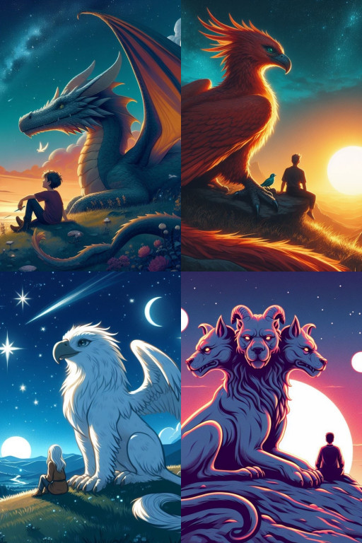 HICH:These magical animals are usually dangerous, but what if you could tame them, have them as your friends or pets, which one would you want as a pet? 🤔