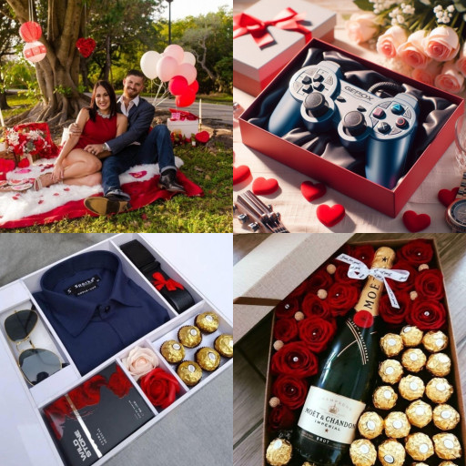 HICH:Valentine's is around the corner,men also want gifts,which one could possibly be the best valentine's gift for men?🌹🍫🎮🍾