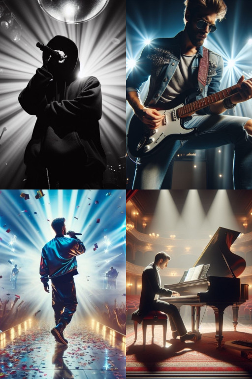 HICH:Imagine you have a chance to become music star, earn millions and have thousands of adoring fans. What music career will you choose to become? 🎶