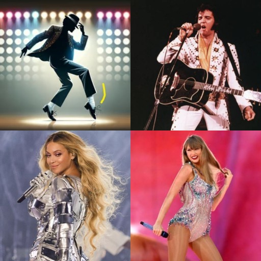 HICH:Only ONE can wear the crown....
Who's the GOAT (Greatest Of All Time) in music history?
