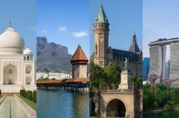 HICH:Which of these countries best represents the concept of multilingualism in everyday life?