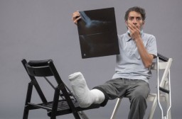 HICH:Have you ever been injured so badly that you needed a cast and crutches?
