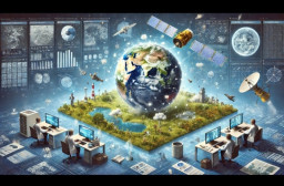 HICH:How is satellite data used for mapping and analyzing Earth's surface features?