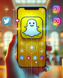 HICH:Which app is commonly used for sharing disappearing photos and messages, featuring Stories and Snap Map?