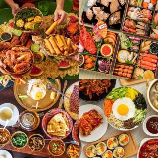 HICH:Which of these cuisine makes your mouth water the most🤤🤤