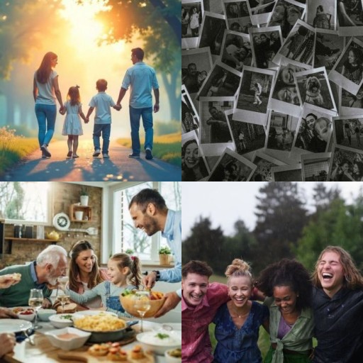 HICH:How do you feel happy when spending time with relatives?