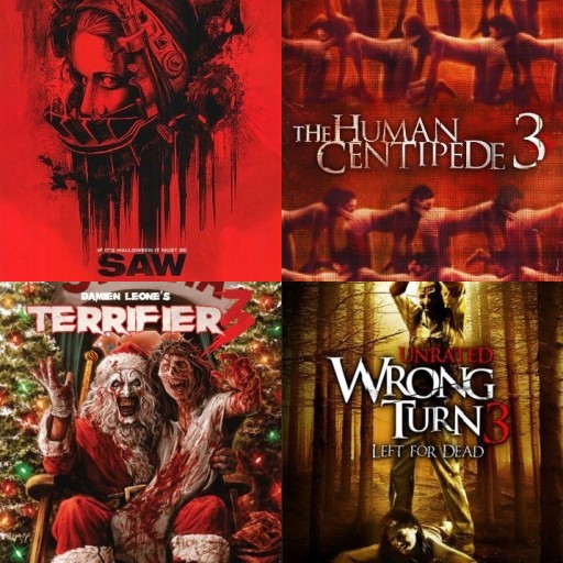 HICH:Which movie do you think shows the most inhuman and grotesque scene?