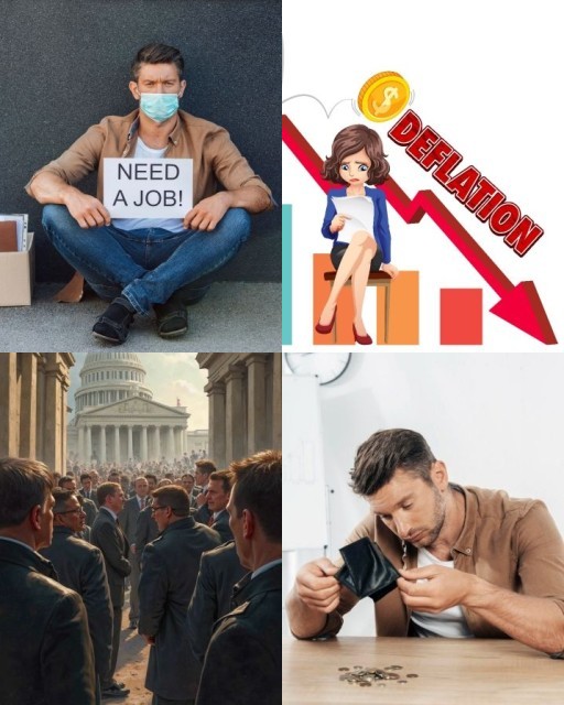 HICH:If a country experiences a sudden and severe economic crisis, which of the following is most likely to happen as a result?
