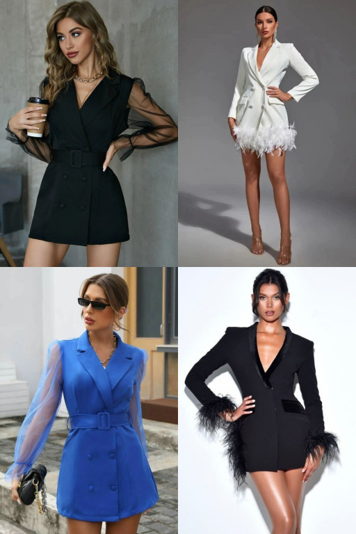 HICH:The most important detail in a dress is...the woman!!!
✨️Gorgeous jacket dresses✨️