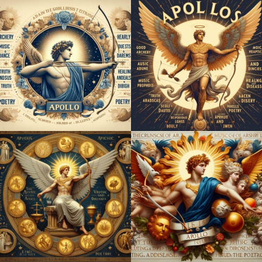 HICH:Apollo has been recognized as a god of archery,music and dance,truth and prophecy, healing and diseases, the Sun and light,poetry,in Greek mythology🔽