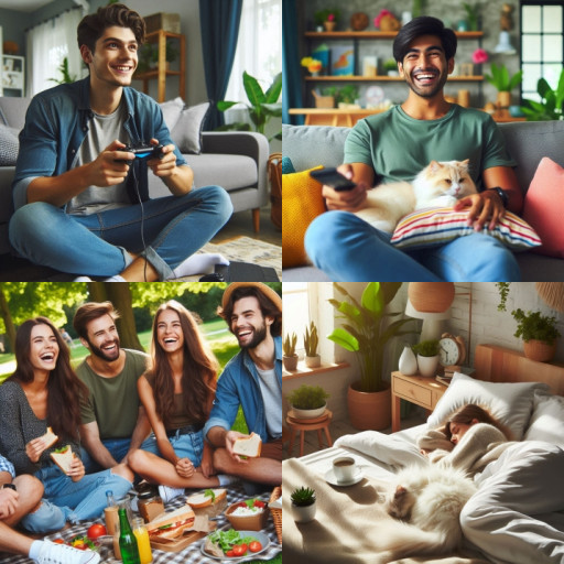 HICH:what will you do if you are in weekend or summer holidays to chill and relax and to peacefully finish the day?.choose your activity 🔽