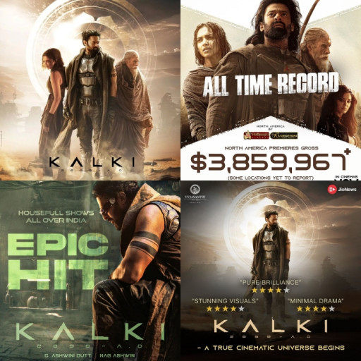 HICH:kalki 2898AD is an pan Indian film based on future and Hindu mythology.the movie released 27.6.2024 worldwide yesterday a great experience Do watch 🔽