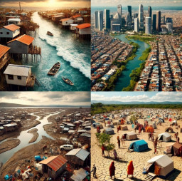 HICH:How can the study of migration patterns related to climate change enhance our understanding of geographical changes?