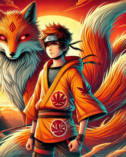 HICH:In the anime Naruto, what is the name of the Nine-Tailed Fox sealed inside Naruto Uzumaki?