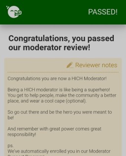 HICH:Thank you so much, Hich community for trusting me as a moderator, i promise to be honest and responsible in my duties to uphold the platform's values