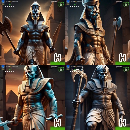 HICH:Who do you think was the most legendary pharaoh in ancient Egyptian history? #egyptianheros @this_specailll #724