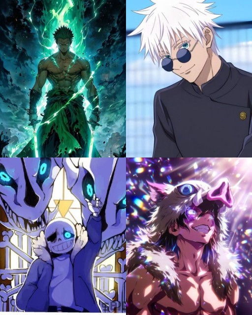 HICH:Which one is your favorite Anime Character 🥰