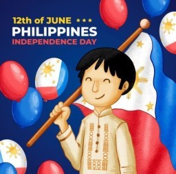 HICH:Happy Independence Day Philippines! Let's celebrate our freedom and our love for this great nation together. 
🫡🇵🇭