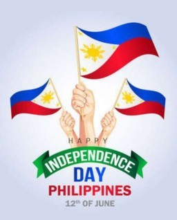 HICH:May the patriotism and love for your country lead you towards a bright future. Happy Independence day to all philipinoes friends. 