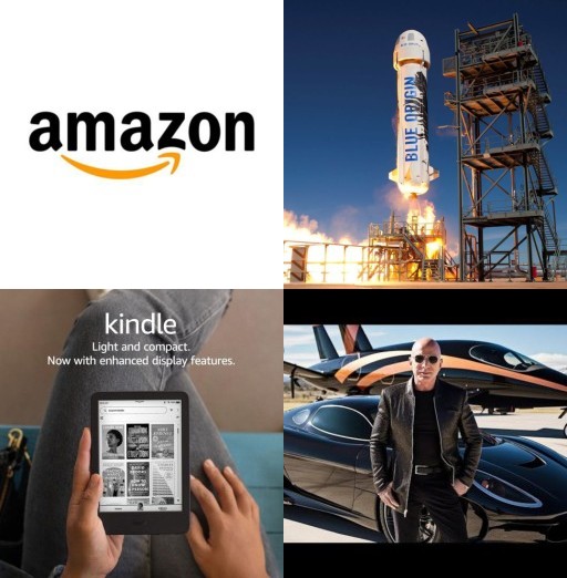 HICH:What do you most associate Jeff Bezos with?