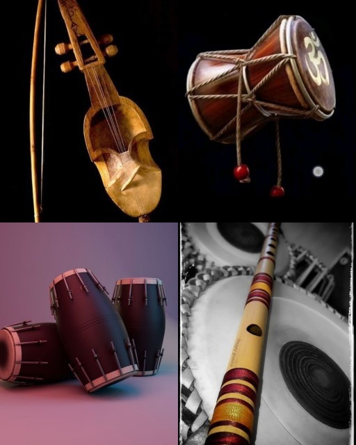 HICH:Among them, Which of these Nepalese traditional musical instruments would you like to play?