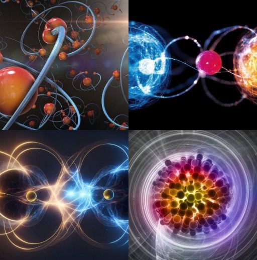 HICH:Which subatomic particle is responsible for holding the nucleus of an atom together through the strong nuclear force?