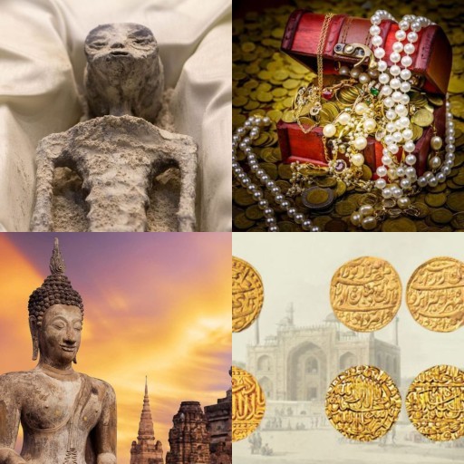 HICH:What legendary treasure is rumored to be hidden in the Sabarmati?