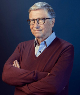 HICH:What do you associate most with Bill Gates and his influence on society?