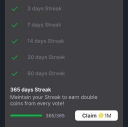 HICH:Guys happy to share this streak with u all 💐🥳🔥