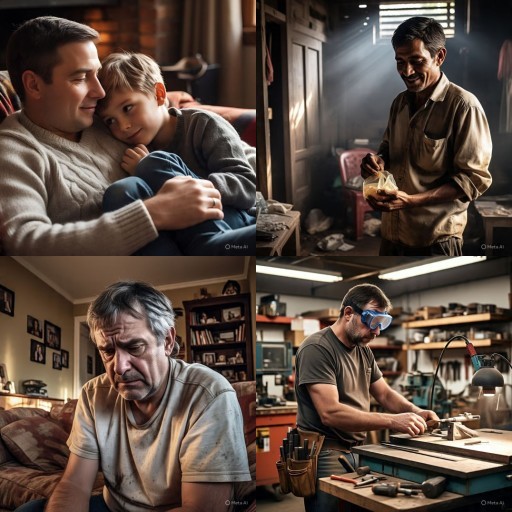 HICH:What touches your heart the most about a father's love and sacrifices? 👨‍👦👨‍👦‍👦👨‍👩‍👦‍👦