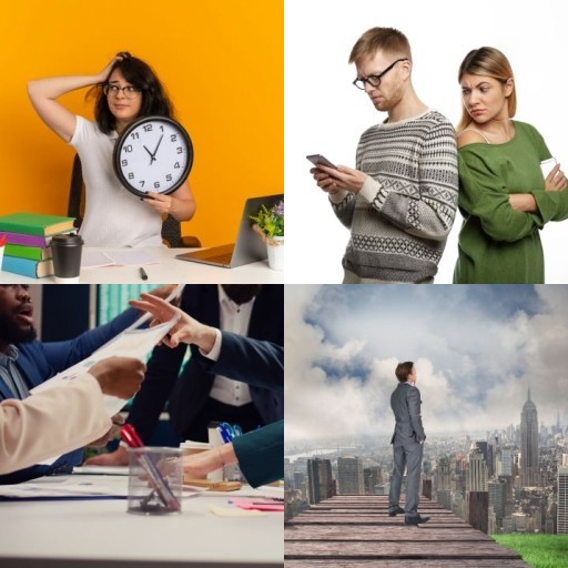 HICH:What causes the most stress at work?