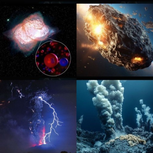 HICH:Which phenomenon, after the Big bang do you believe led to the emergence of life on earth?