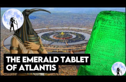 HICH:What is the Emerald Tablet of Atlantis, and what profound secrets are said to be encapsulated within its inscriptions?