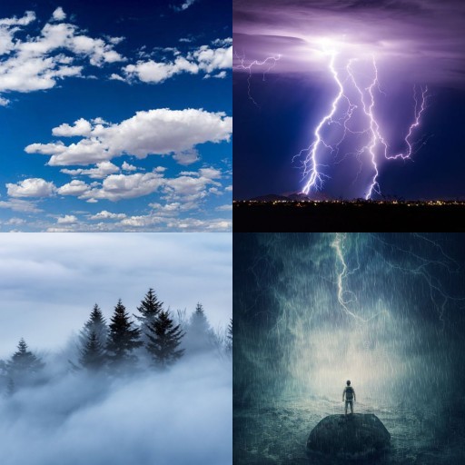 HICH:If your thoughts turned into weather, what would today be?