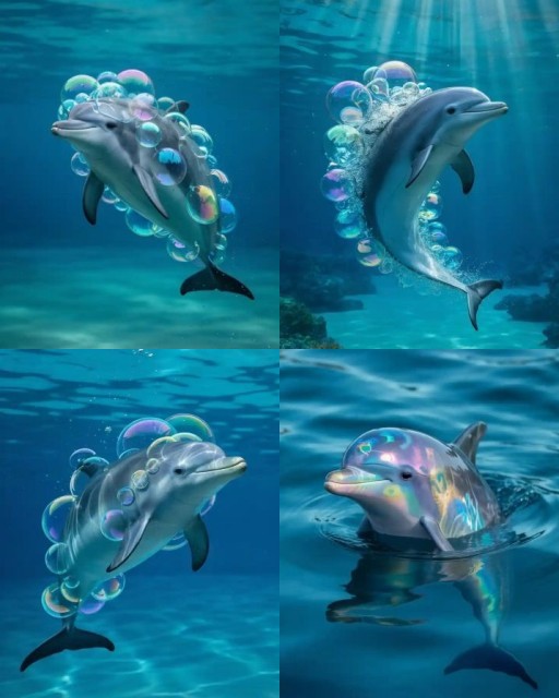 HICH:Which of these 4 Dolphins, do you prefer?