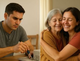 HICH:💞 Whose love feels more selfless—Son or Daughter? #HeartTouch, #RealFeel, #FamilyFeels