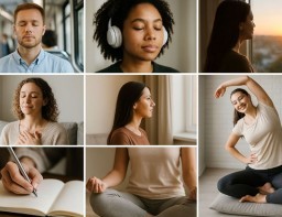 HICH:Which mindfulness technique would you use to make your daily commute more relaxing?