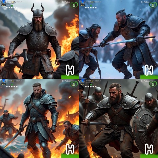HICH:Who's the coolest Viking? 🤔#VikingVibes💪🏽 @this_specailll #724