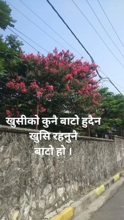 HICH:There is no path to happiness, being happy is the path.