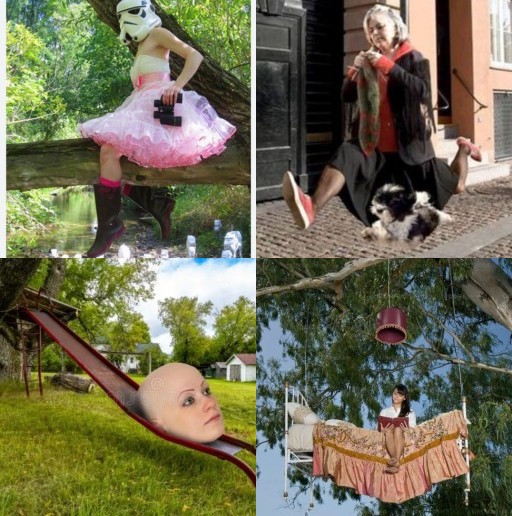 HICH:Which of these is the strangest image?